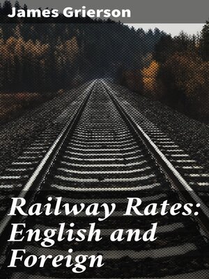 cover image of Railway Rates